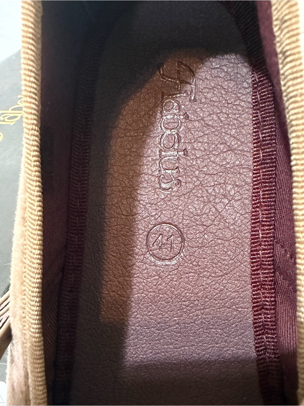 Flabelus Mina Triple Strap Velvet Mary Jane Flats Brown EU 41 NIB Handmade Spain - Picture 17 of 17